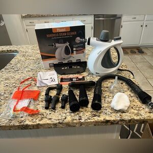 Phueut Handheld Steam Cleaner Multipurpose Accessory Set-Open Box  new condition